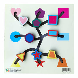 laberinto figuras geometricas juguete destreza imaginacion montessori educacion