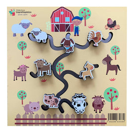 laberinto animales granja juguete madera montessori tdah autismo terapias preescolar